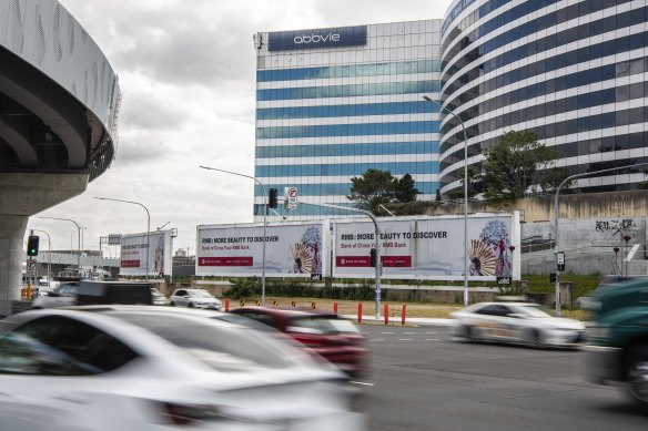 oOh!media retains a number of billboards around Sydney Airport. 