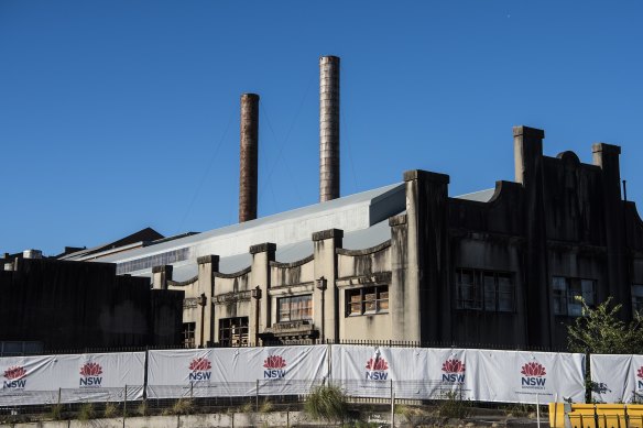 White Bay Power Station was built between 1912 and 1917.
