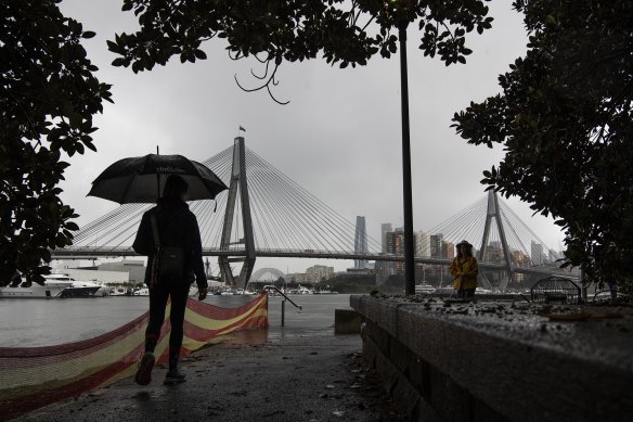 The incessant rains that have drenched Sydney continued unabated on Saturday.