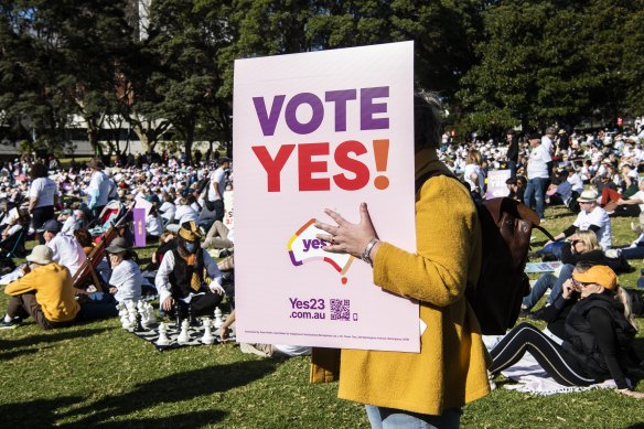 Sydney Come Together For Yes rally