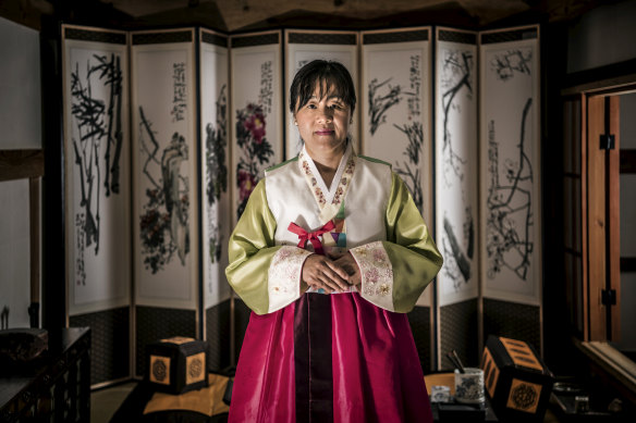 Insook Lee from the Korea Tourism Organisation in Sydney.