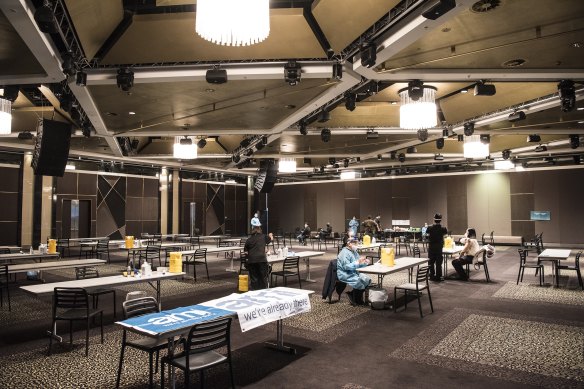 Bankstown Sports Club has offered its 1200sqm Ballroom to be converted into a vaccination clinic servicing the local community.