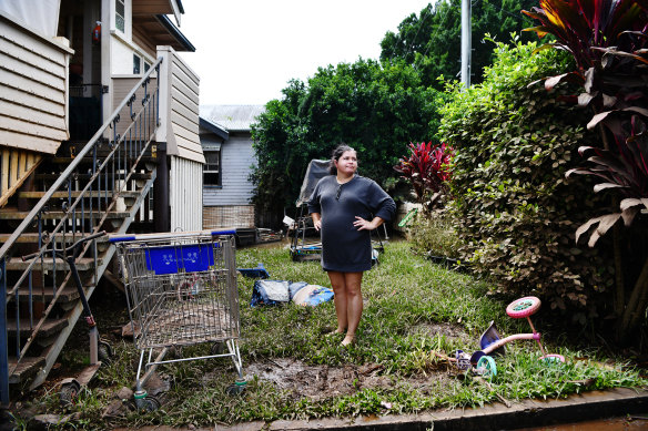 Sammara Gerrey lost everything in the flood. 