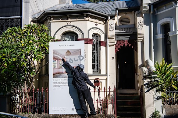 A three-bedroom property at 21 Bucknell Street, Newtown, recently sold for $1.95 million.