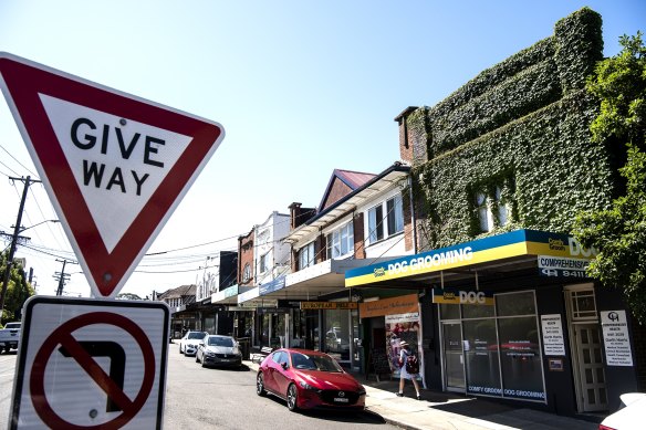 Roseville, one of four TOD suburbs within Ku-ring-gai Council, which is fighting the reform in court.