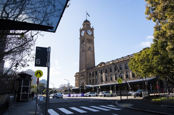 The state government is planning a high-rise precinct around Central Station. 