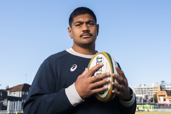 New Wallabies skipper Will Skelton.