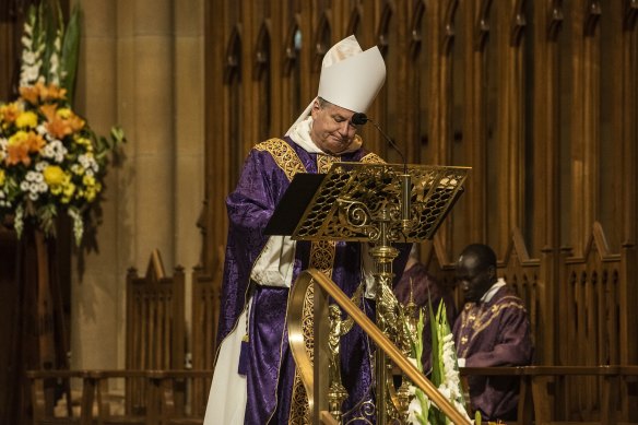 The Archbishop of Sydney, Anthony Fisher. 