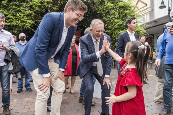 Labor candidate Jerome Laxale benefited from a backlash against the Liberal Party among Chinese-Australians in his electorate. 