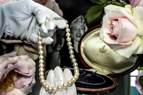A single-strand Mikimoto pearl necklace is in Australia to promote the Japanese jeweller’s entry into the Australian market.