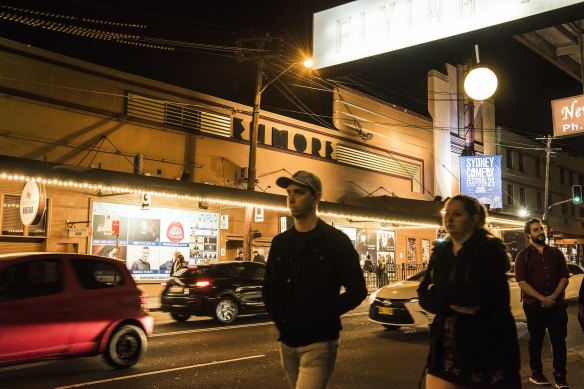 The Enmore Theatre which is the focus of new laws to set up entertainment precincts in the Inner West.