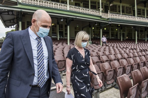 A crowded field: Cricket Australia interim CEO Nick Hockley.