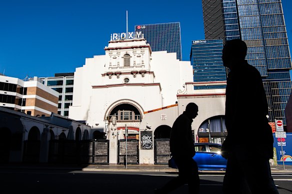 The historic Roxy Theatre in Parramatta has remained shuttered for over a decade now.