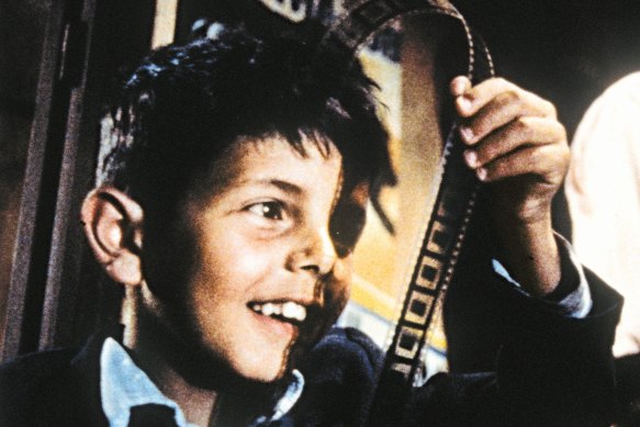 A scene from Giuseppe Tornatore’s 1988 film Cinema Paradiso, which was scored by Ennio Morricone.