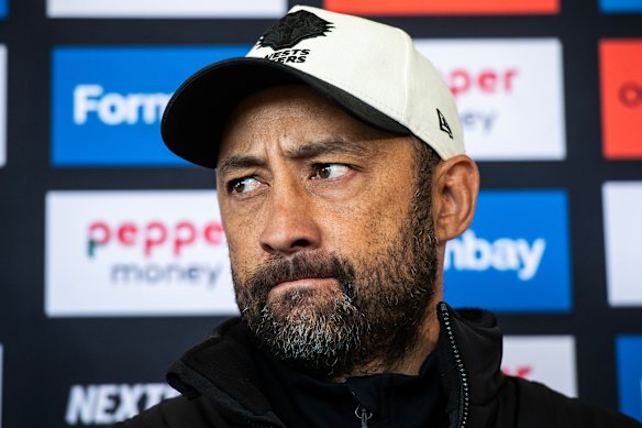 Tigers coach Benji Marshall had another challenging week. 