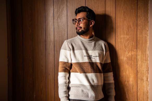 Ramesh Shrestha, who runs a support community for male early learning educators, says they have experienced discrimination since the Melbourne childcare crisis erupted.