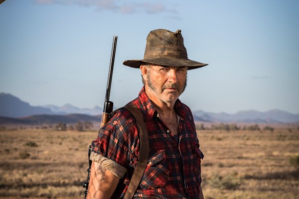 John Jarratt as Mick Taylor in the film Wolf Creek 2.