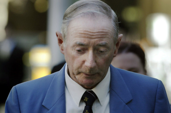 Gerard McNamara outside court after a hearing in 2005. 