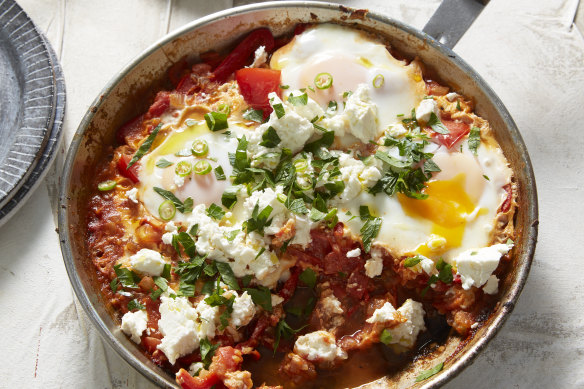 Change the Course’s recipes, such as this hearty shakshuka, show that simple doesn’t have to mean inferior.