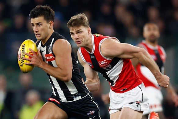 Magpies star Nick Daicos.
