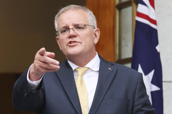 Prime Minister Scott Morrison.