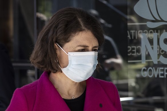 New South Wales Premier Gladys Berejiklian said it was concerning how many infected people were in the community. 