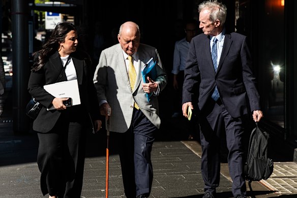 Jones, 85, is standing trial on 20 counts of indecent assault and two counts of sexual touching without consent.