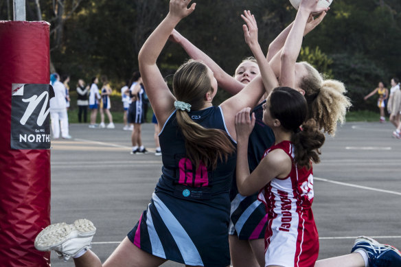 Netball still scares me a little.