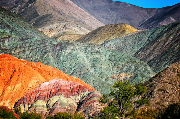 Salta’s mesmerising “Mountain of 14 Colours”.