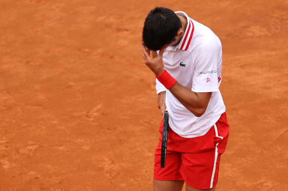 Novak Djokovic fumes 'absolute disaster' as he rages about Italian