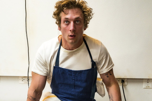 Yes chef? Jeremy Allen White as chef Carmy in the cult TV show, The Bear.