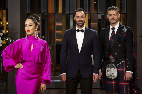 Judges Melissa Leong, Andy Allen and Jock Zonfrillo put out the call for next season’s contestants during the MasterChef finale.