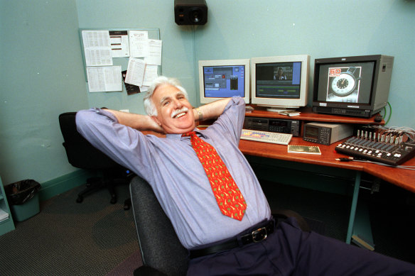 John Westacott, pictured in 2007, has been described as a “visionary” newsman.