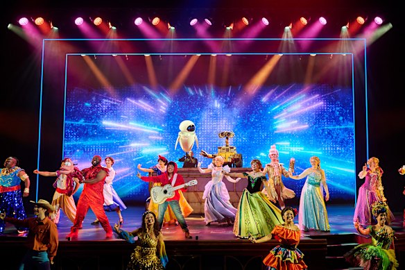 The theatre show’s production values are as good as anything you’ll see on land.