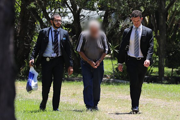 The man was arrested at a South Kempsey property on Wednesday.