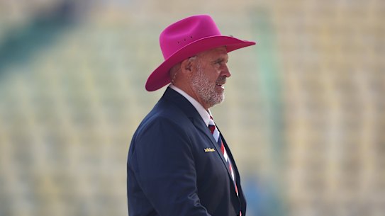 Matthew Hayden is in India commentating on the Test series.