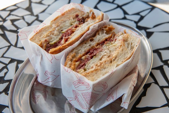 Fennel two-ways sandwich.