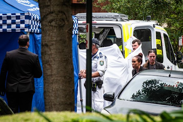 A man accused of assaulting two women has been shot dead by police in Potts Point.