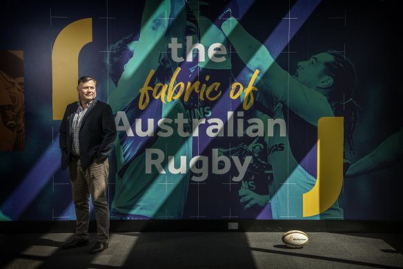 New Rugby Australia High Performance Head Peter Horne.