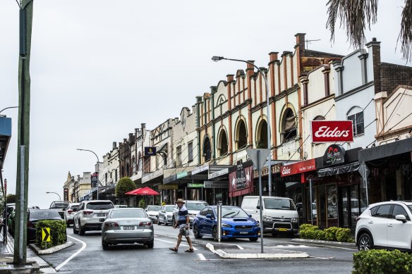 Ramsay Street in Haberfield.