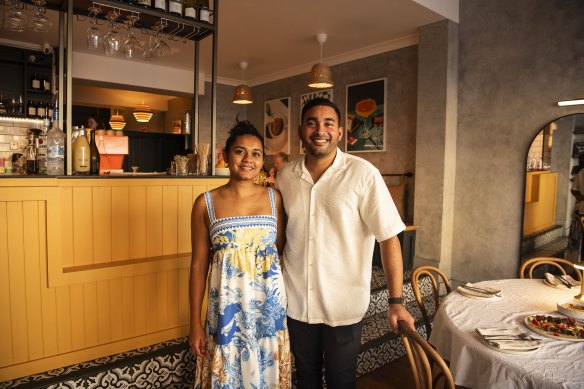 Wife-and-husband team Annick De Silva and Binura Jayasuriya.