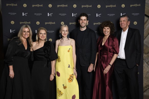 Petrina Baker, Sarah Norris, Erina Starkey, David Matthews, Jill Dupleix and Terry Durack.