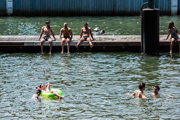 Dawn Fraser Baths in Balmain.