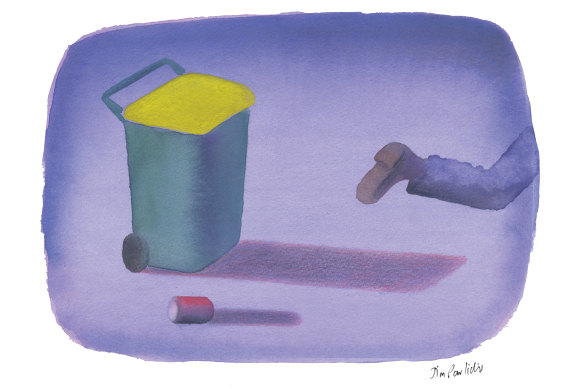 Bin and gone