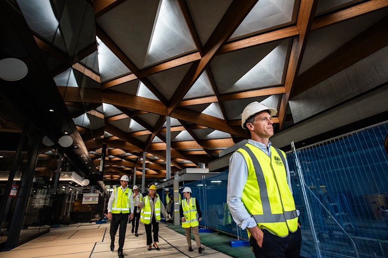 Inside the new Sydney Fish Market (don’t hold your breath for Xmas)