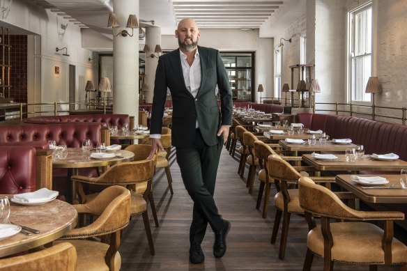 Armorica Grande Brasserie owner Andrew Becher has a “personal love affair” with classical French cooking.