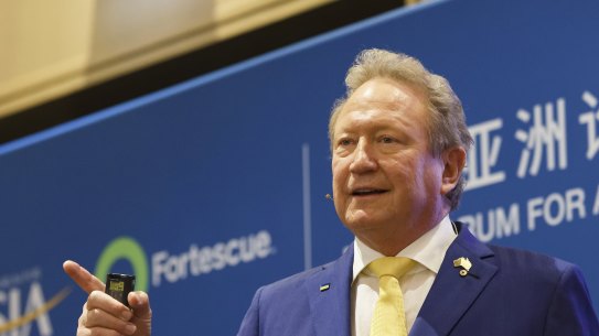 Fortescue chairman Andrew Forrest has lost another top executive.