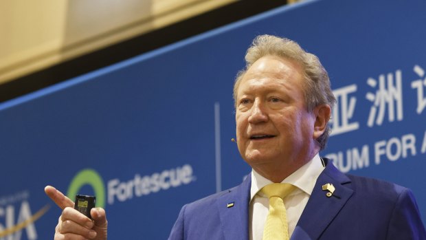 Twiggy Forrest’s ‘save the world’ tour hits the United Nations