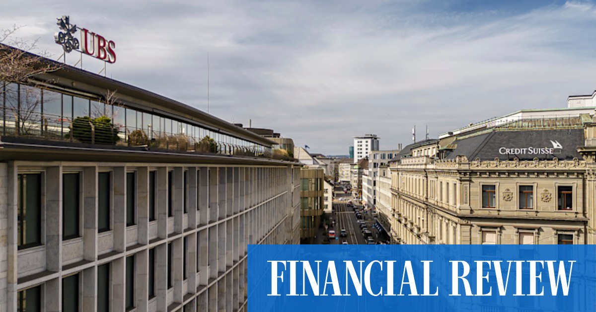 Credit Suisse-UBS: Aussie team in the dark on takeover - Vimarsana News