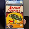 Vincent Zurzolo, president of Metropolis Collectibles/Comic Connect with the comic book in early January, before it sold for $US15 million.